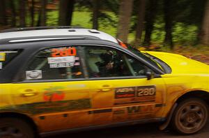 Greg Healey / Cindy Krolikowski Subaru Impeza Outback Sport on SS3, Bob Lake I.