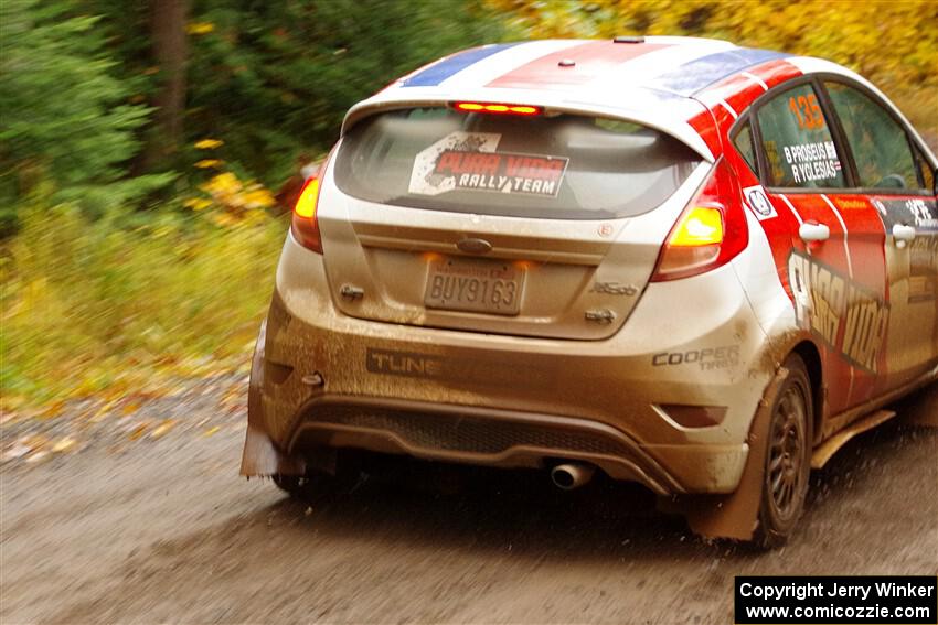 Roberto Yglesias / Bryce Proseus Ford Fiesta ST on SS3, Bob Lake I.