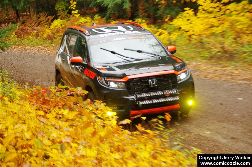 Chris Sladek / John Sharps Honda Passport on SS3, Bob Lake I.