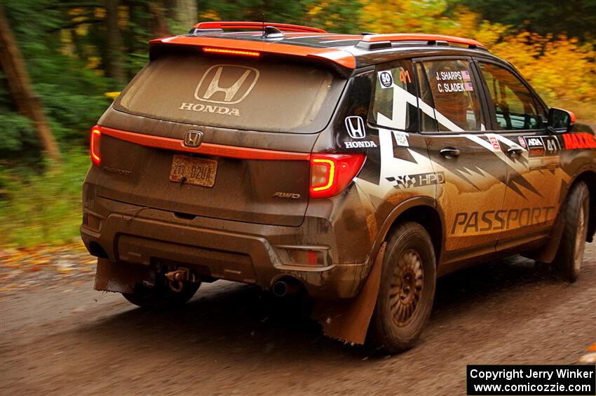 Chris Sladek / John Sharps Honda Passport on SS3, Bob Lake I.