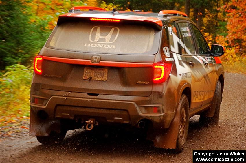 Chris Sladek / John Sharps Honda Passport on SS3, Bob Lake I.