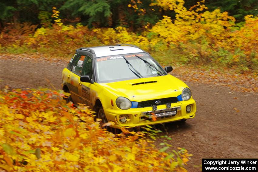 Greg Healey / Cindy Krolikowski Subaru Impeza Outback Sport on SS3, Bob Lake I.