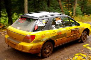 Greg Healey / Cindy Krolikowski Subaru Impeza Outback Sport on SS3, Bob Lake I.