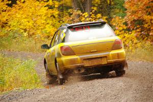 Greg Healey / Cindy Krolikowski Subaru Impeza Outback Sport on SS3, Bob Lake I.