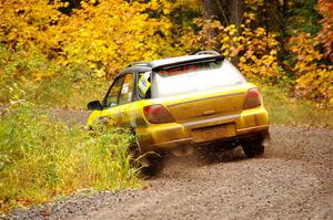 Greg Healey / Cindy Krolikowski Subaru Impeza Outback Sport on SS3, Bob Lake I.