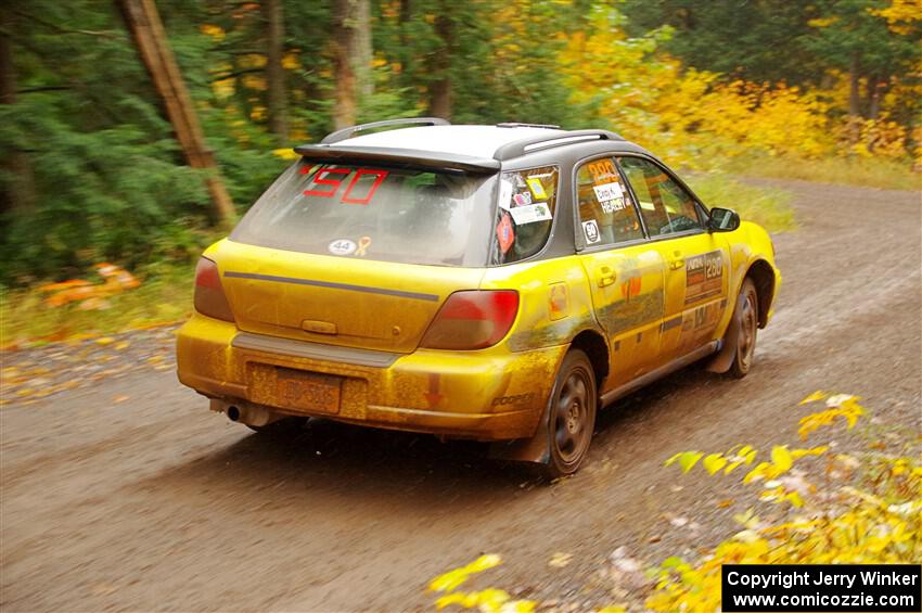 Greg Healey / Cindy Krolikowski Subaru Impeza Outback Sport on SS3, Bob Lake I.