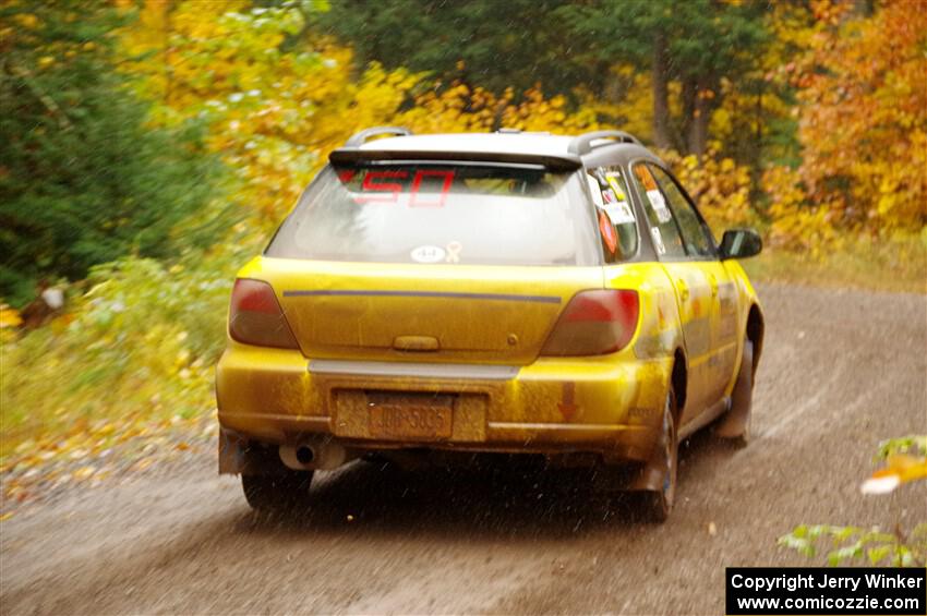 Greg Healey / Cindy Krolikowski Subaru Impeza Outback Sport on SS3, Bob Lake I.