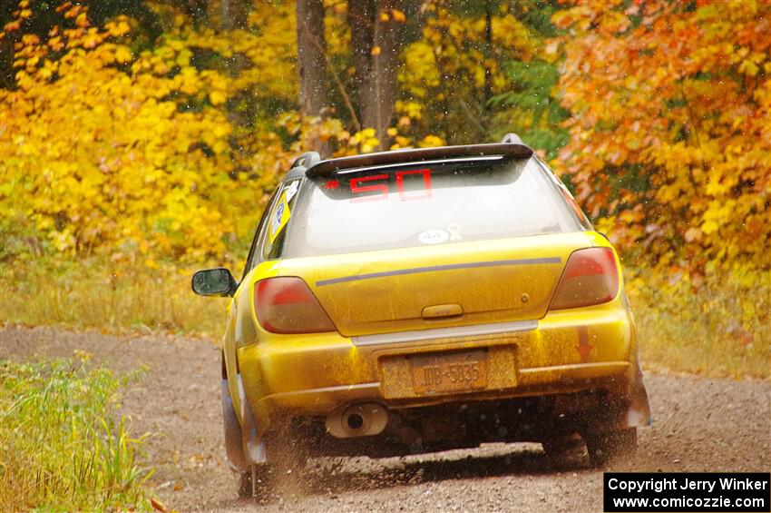 Greg Healey / Cindy Krolikowski Subaru Impeza Outback Sport on SS3, Bob Lake I.