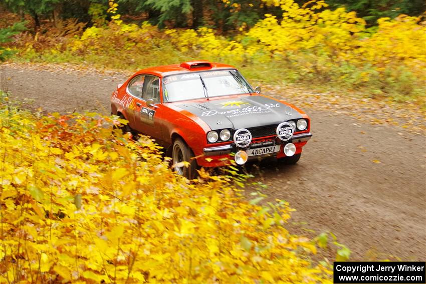 Mike Hurst / Alex Ferencz Ford Capri on SS3, Bob Lake I.