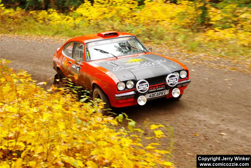 Mike Hurst / Alex Ferencz Ford Capri on SS3, Bob Lake I.