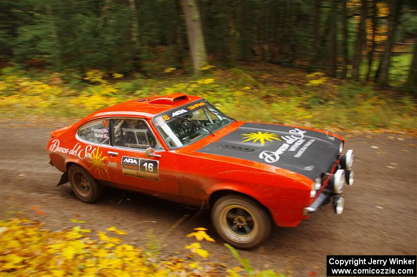 Mike Hurst / Alex Ferencz Ford Capri on SS3, Bob Lake I.