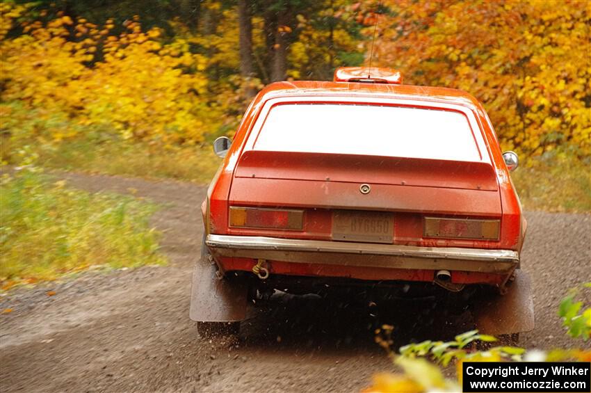 Mike Hurst / Alex Ferencz Ford Capri on SS3, Bob Lake I.