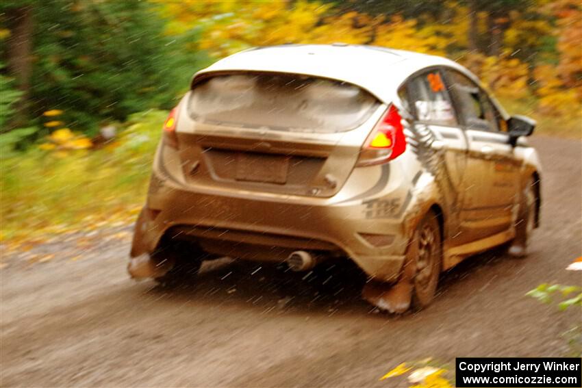 Nick Allen / Alison LaRoza Ford Fiesta ST on SS3, Bob Lake I.