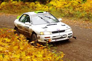 Jordon Haberer / Drew Staples Subaru Impreza on SS3, Bob Lake I.