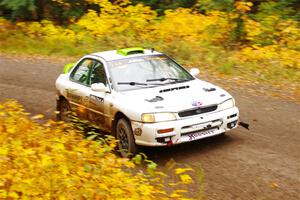 Jordon Haberer / Drew Staples Subaru Impreza on SS3, Bob Lake I.