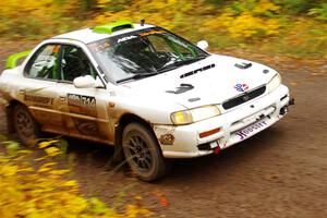 Jordon Haberer / Drew Staples Subaru Impreza on SS3, Bob Lake I.