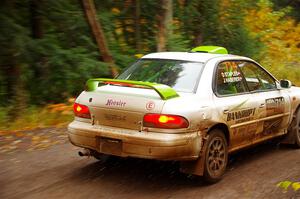 Jordon Haberer / Drew Staples Subaru Impreza on SS3, Bob Lake I.