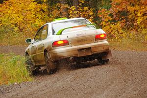 Jordon Haberer / Drew Staples Subaru Impreza on SS3, Bob Lake I.