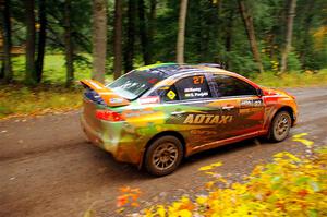 Sumit Panjabi / Stephen Kurey Mitsubishi Lancer Evo X on SS3, Bob Lake I.