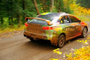 Sumit Panjabi / Stephen Kurey Mitsubishi Lancer Evo X on SS3, Bob Lake I.