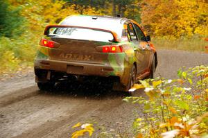 Sumit Panjabi / Stephen Kurey Mitsubishi Lancer Evo X on SS3, Bob Lake I.