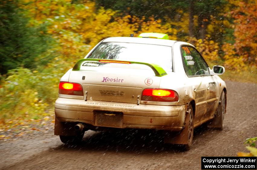 Jordon Haberer / Drew Staples Subaru Impreza on SS3, Bob Lake I.