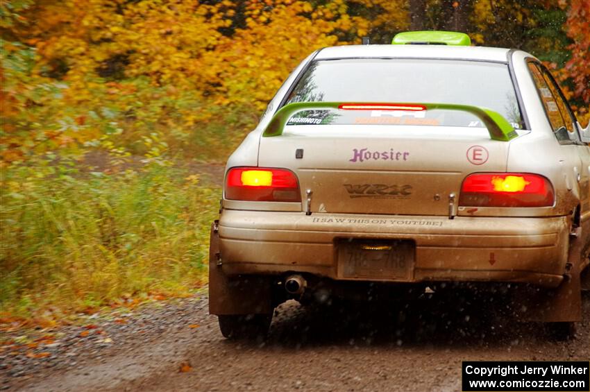 Jordon Haberer / Drew Staples Subaru Impreza on SS3, Bob Lake I.