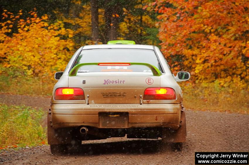 Jordon Haberer / Drew Staples Subaru Impreza on SS3, Bob Lake I.