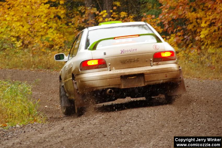 Jordon Haberer / Drew Staples Subaru Impreza on SS3, Bob Lake I.