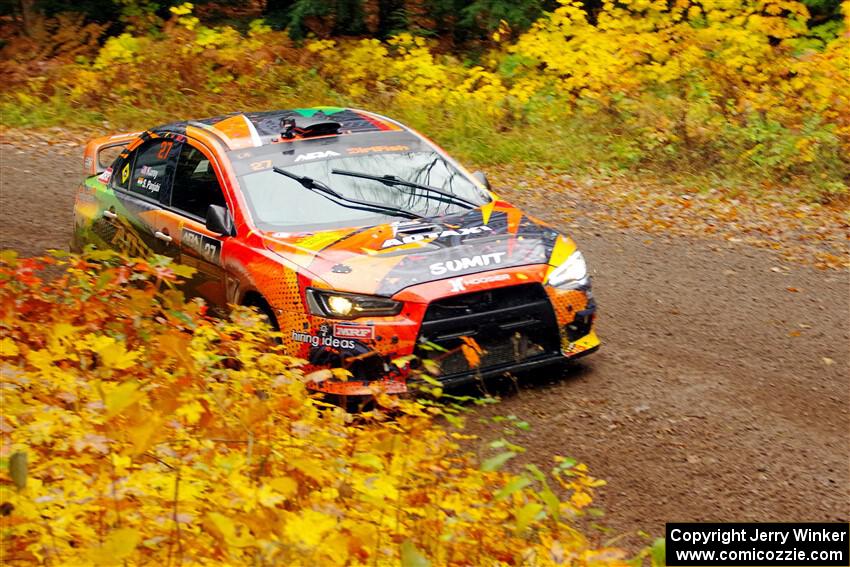 Sumit Panjabi / Stephen Kurey Mitsubishi Lancer Evo X on SS3, Bob Lake I.