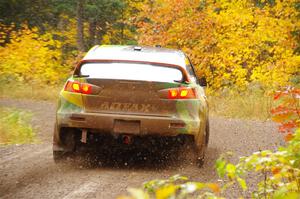 Sumit Panjabi / Stephen Kurey Mitsubishi Lancer Evo X on SS3, Bob Lake I.