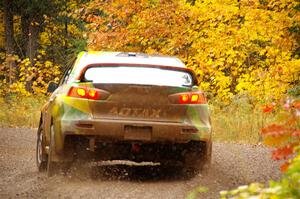 Sumit Panjabi / Stephen Kurey Mitsubishi Lancer Evo X on SS3, Bob Lake I.