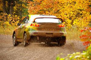 Sumit Panjabi / Stephen Kurey Mitsubishi Lancer Evo X on SS3, Bob Lake I.