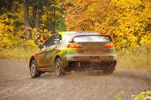 Sumit Panjabi / Stephen Kurey Mitsubishi Lancer Evo X on SS3, Bob Lake I.