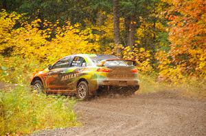 Sumit Panjabi / Stephen Kurey Mitsubishi Lancer Evo X on SS3, Bob Lake I.