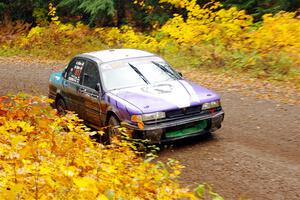 Michael Miller / Angelica Miller Mitsubishi Galant VR-4 on SS3, Bob Lake I.