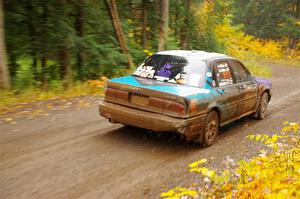 Michael Miller / Angelica Miller Mitsubishi Galant VR-4 on SS3, Bob Lake I.