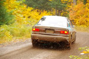 Michael Miller / Angelica Miller Mitsubishi Galant VR-4 on SS3, Bob Lake I.