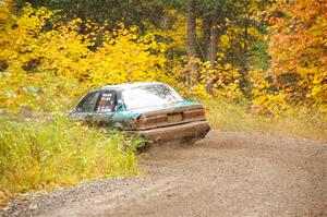 Michael Miller / Angelica Miller Mitsubishi Galant VR-4 on SS3, Bob Lake I.