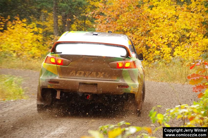 Sumit Panjabi / Stephen Kurey Mitsubishi Lancer Evo X on SS3, Bob Lake I.