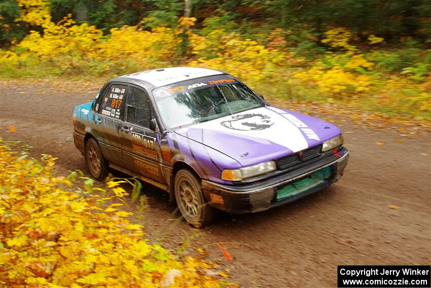 Michael Miller / Angelica Miller Mitsubishi Galant VR-4 on SS3, Bob Lake I.