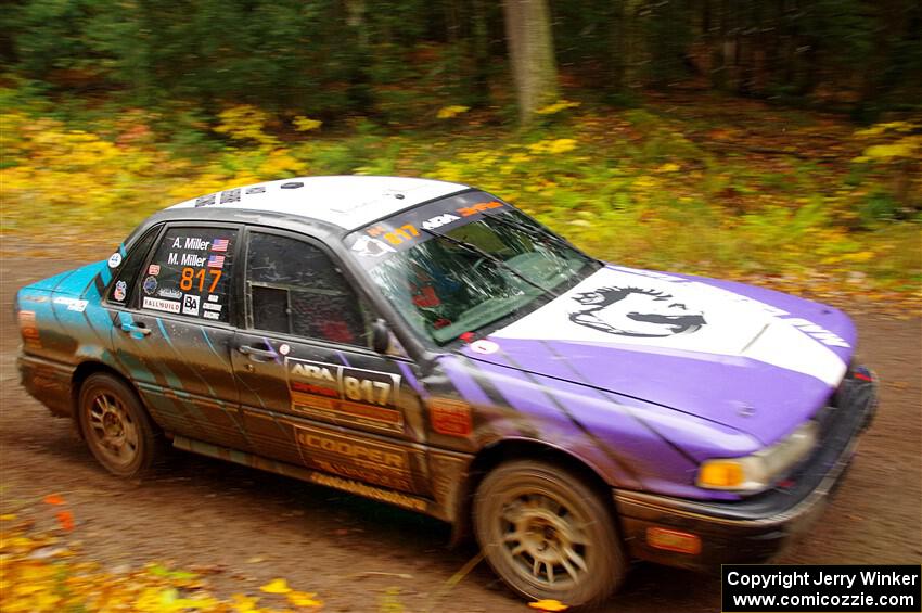 Michael Miller / Angelica Miller Mitsubishi Galant VR-4 on SS3, Bob Lake I.