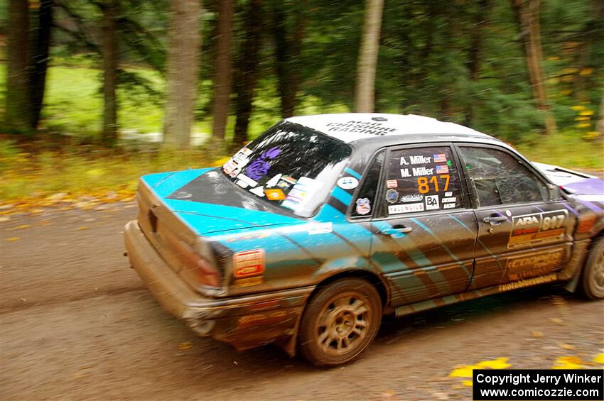 Michael Miller / Angelica Miller Mitsubishi Galant VR-4 on SS3, Bob Lake I.