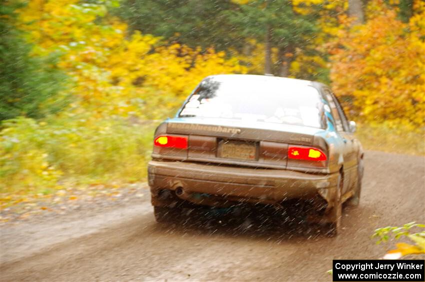 Michael Miller / Angelica Miller Mitsubishi Galant VR-4 on SS3, Bob Lake I.