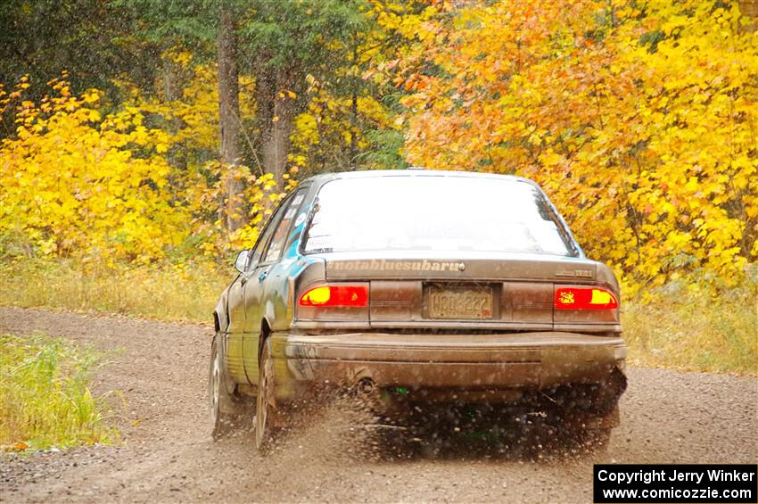 Michael Miller / Angelica Miller Mitsubishi Galant VR-4 on SS3, Bob Lake I.