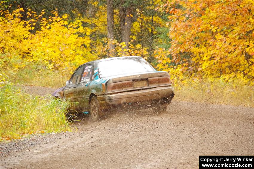 Michael Miller / Angelica Miller Mitsubishi Galant VR-4 on SS3, Bob Lake I.