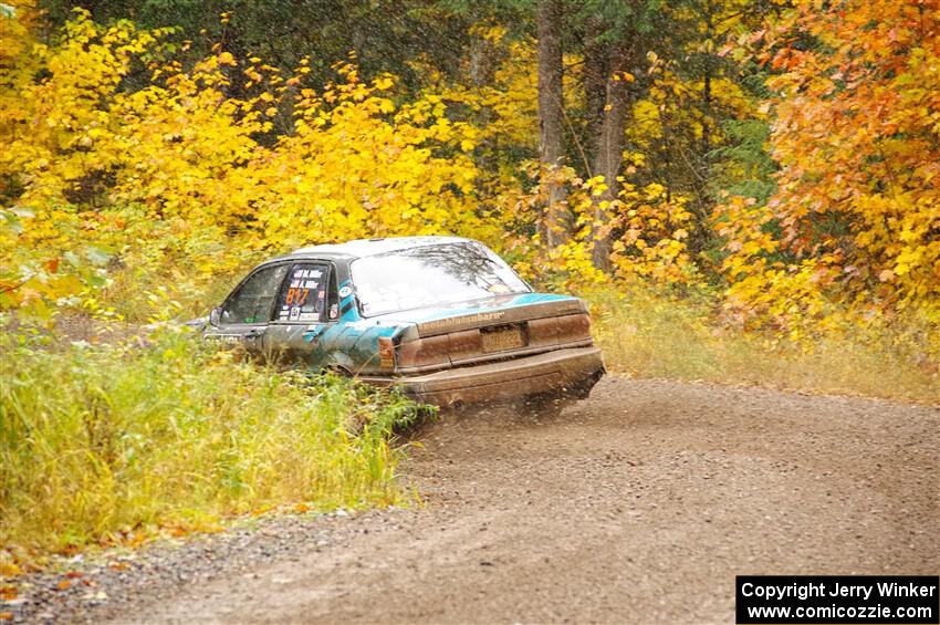 Michael Miller / Angelica Miller Mitsubishi Galant VR-4 on SS3, Bob Lake I.