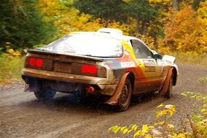 Kevin Schmidt / Kyle Roberts Mazda RX-7 on SS3, Bob Lake I.