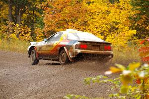 Kevin Schmidt / Kyle Roberts Mazda RX-7 on SS3, Bob Lake I.