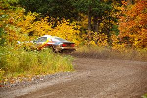 Kevin Schmidt / Kyle Roberts Mazda RX-7 on SS3, Bob Lake I.